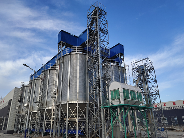 Corrugated grain silo Supplier