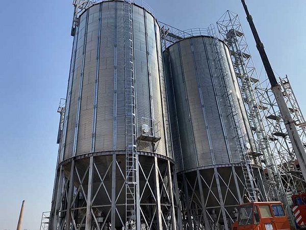 soybean meal steel silo