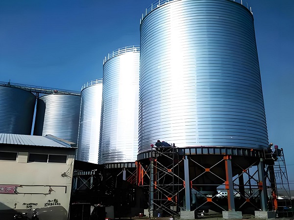 cattle feed silo