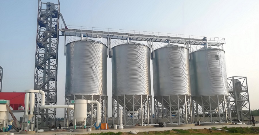 Galvanized grain silo Supplier