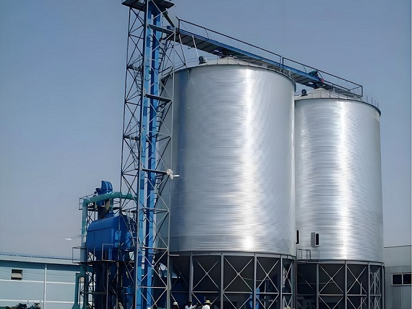 5000-ton silo features