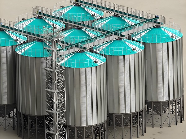 soybean steel silo