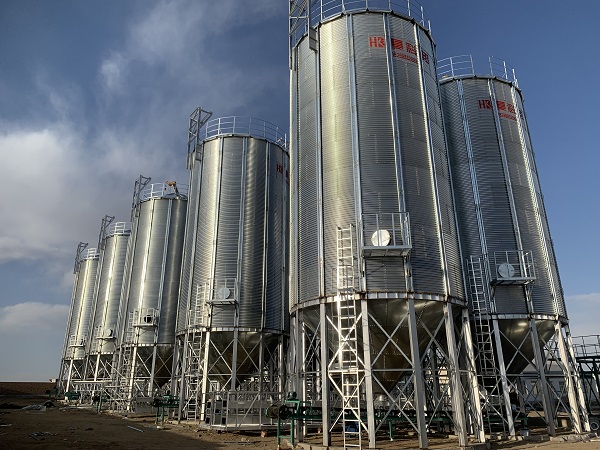 application scope of 300-ton silo