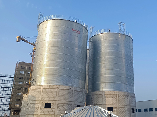flat bottom grain silo Sales