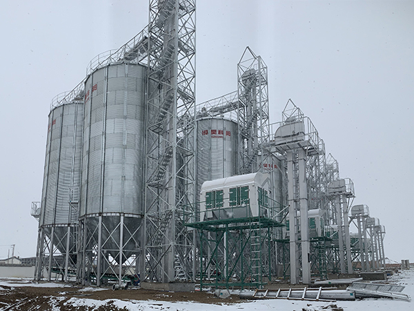soybean grain silo