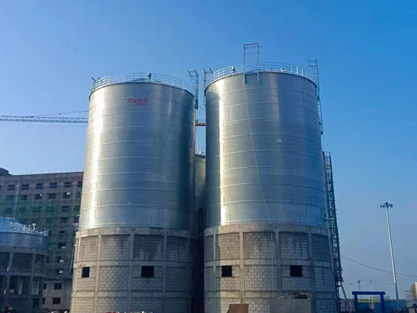 soybean flat bottom silo