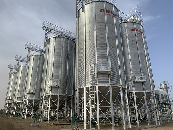 wheat seed silo